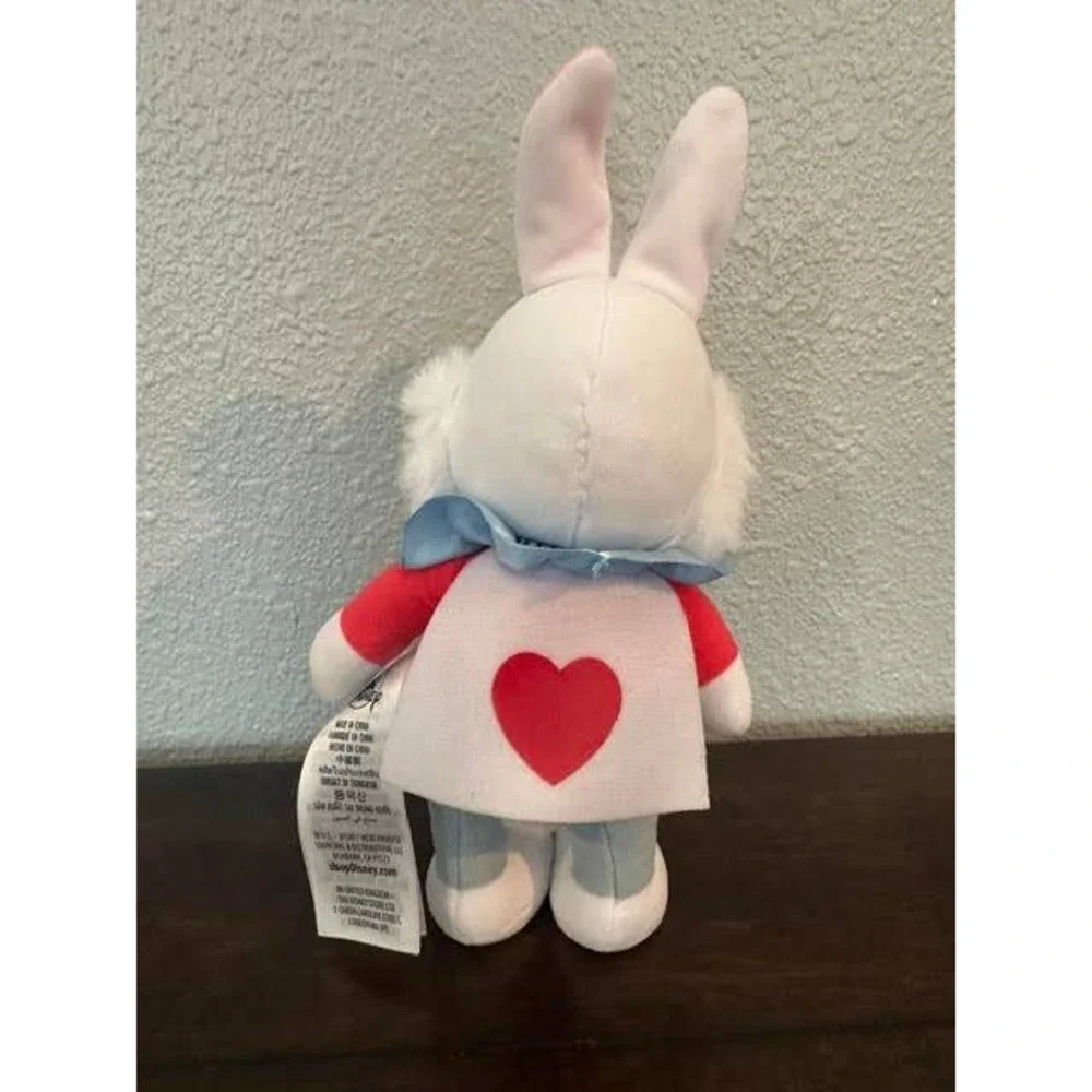 Disney Store Alice in Wonderland White Rabbit Plush Rare Heart Tunic Herald